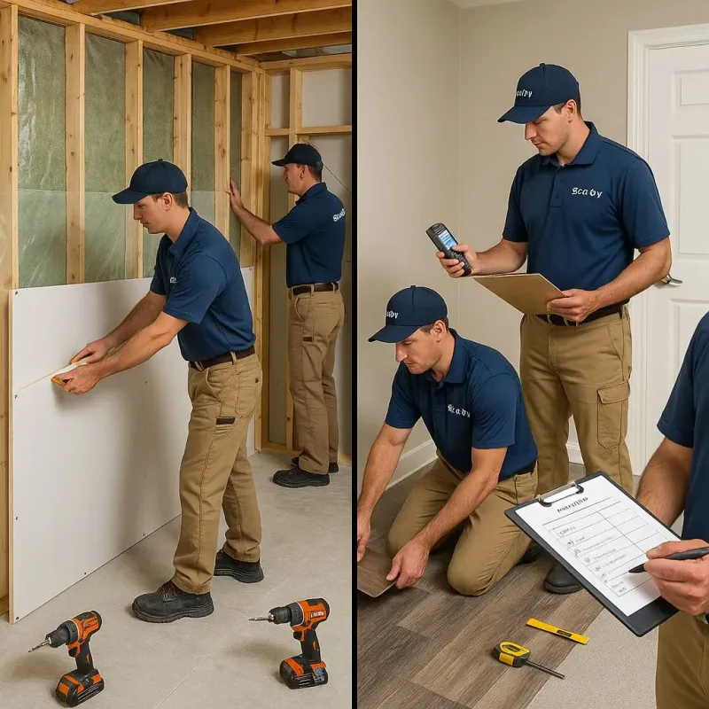 Repairs and Reconstruction process in Dickens, TX