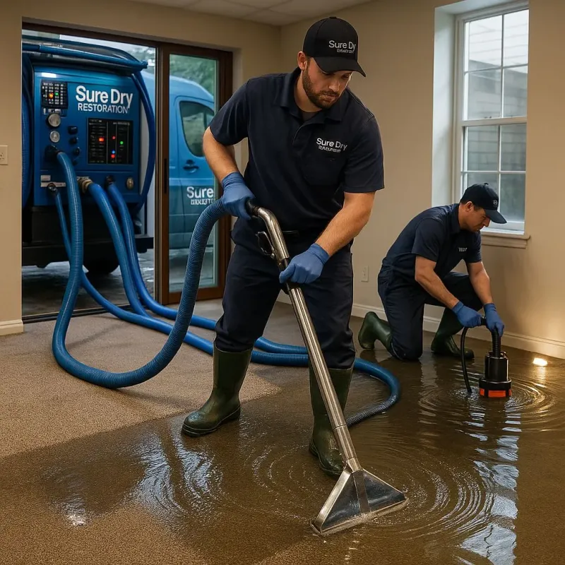 Water Extraction and Removal process in Dickens, TX